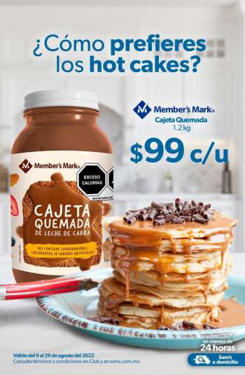 Folleto actual Sam's Club - 9.8.2022 - 29.8.2022.