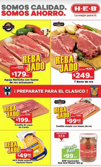 Folleto actual H-E-B - 19.8.2022 - 22.8.2022.