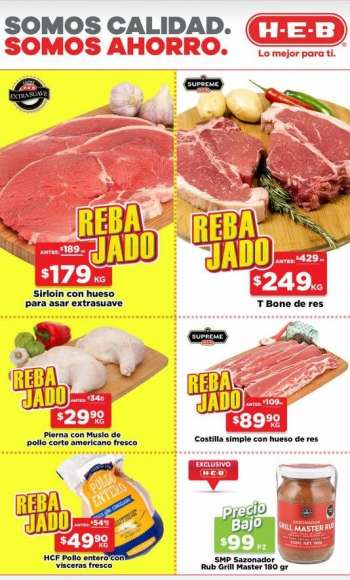 Folleto actual H-E-B - 26.8.2022 - 29.8.2022.