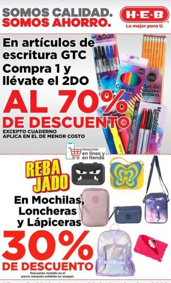 Folleto actual H-E-B - 26.8.2022 - 1.9.2022.