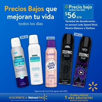 Folleto actual Walmart - 13.8.2022 - 31.8.2022.