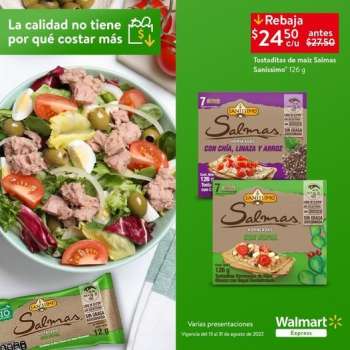 Folleto actual Walmart Express - 13.8.2022 - 31.8.2022.