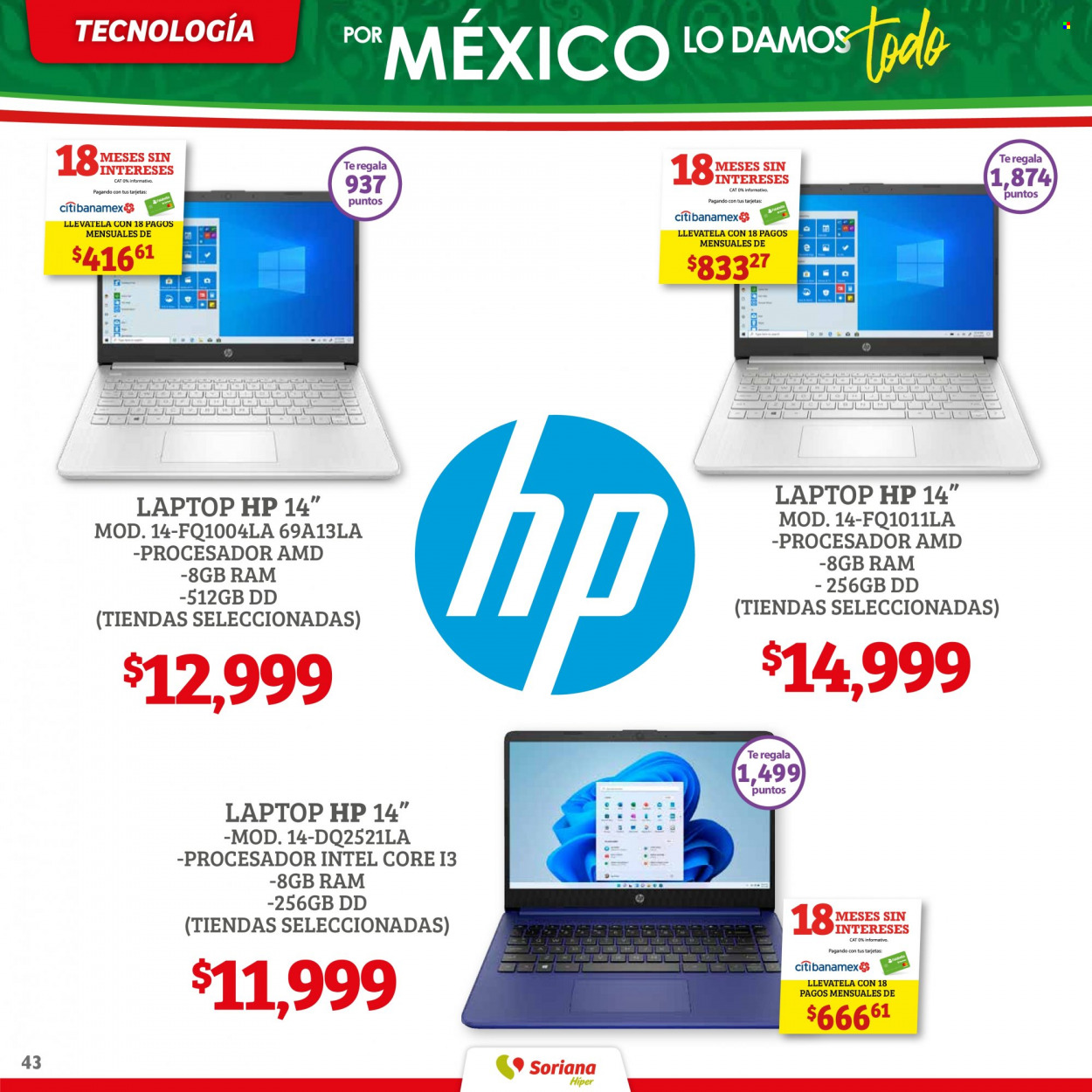 Catálogo Soriana Híper - 31.8.2022 - 13.9.2022. Página 43