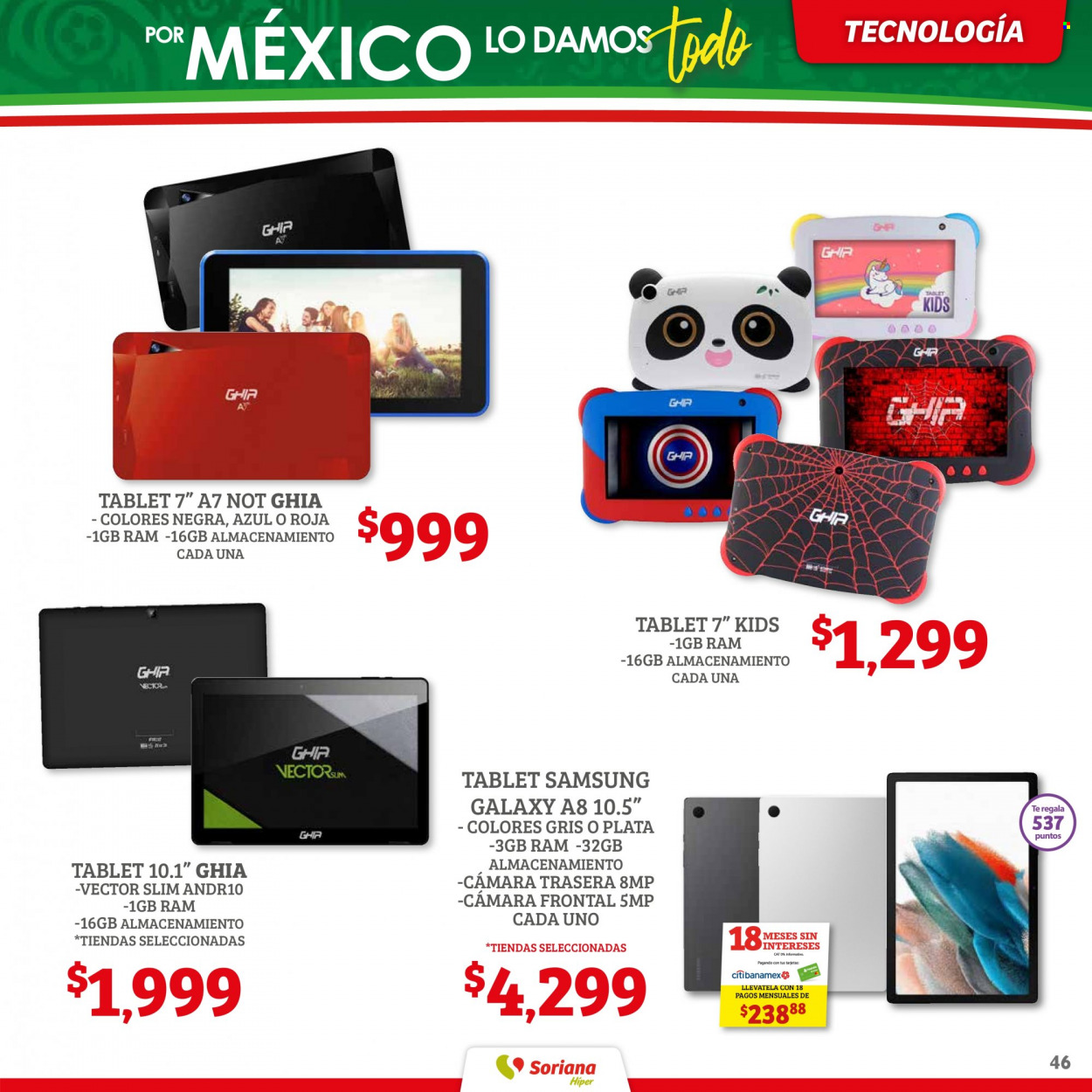 Catálogo Soriana Híper - 31.8.2022 - 13.9.2022. Página 46