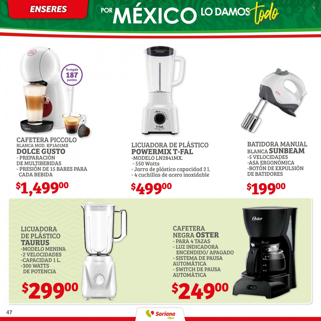 Catálogo Soriana Híper - 31.8.2022 - 13.9.2022. Página 47