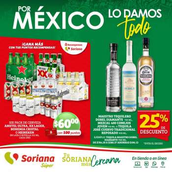 Folleto actual Soriana Súper - 31.8.2022 - 13.9.2022.