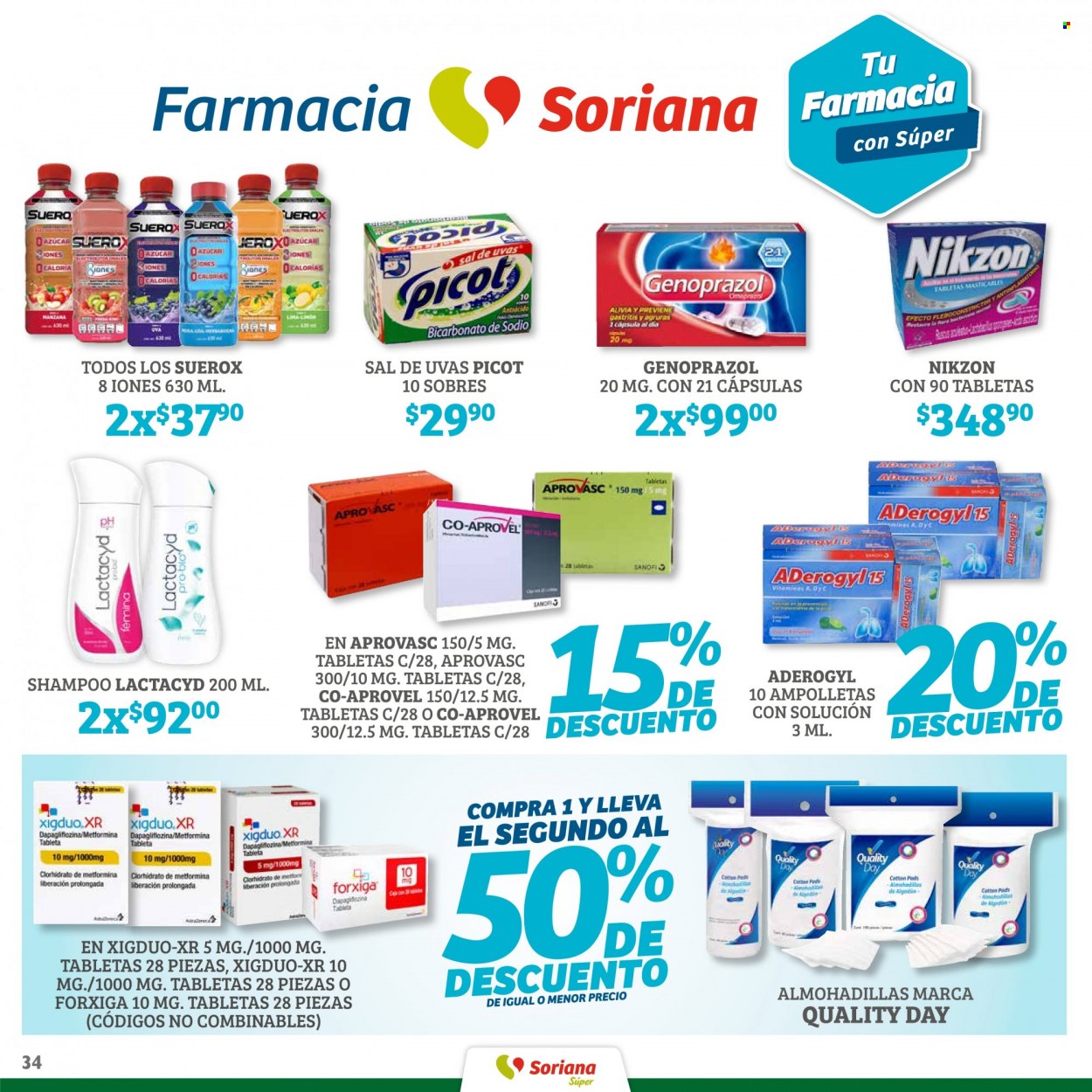 Catálogo Soriana Súper - 31.8.2022 - 13.9.2022. Página 34