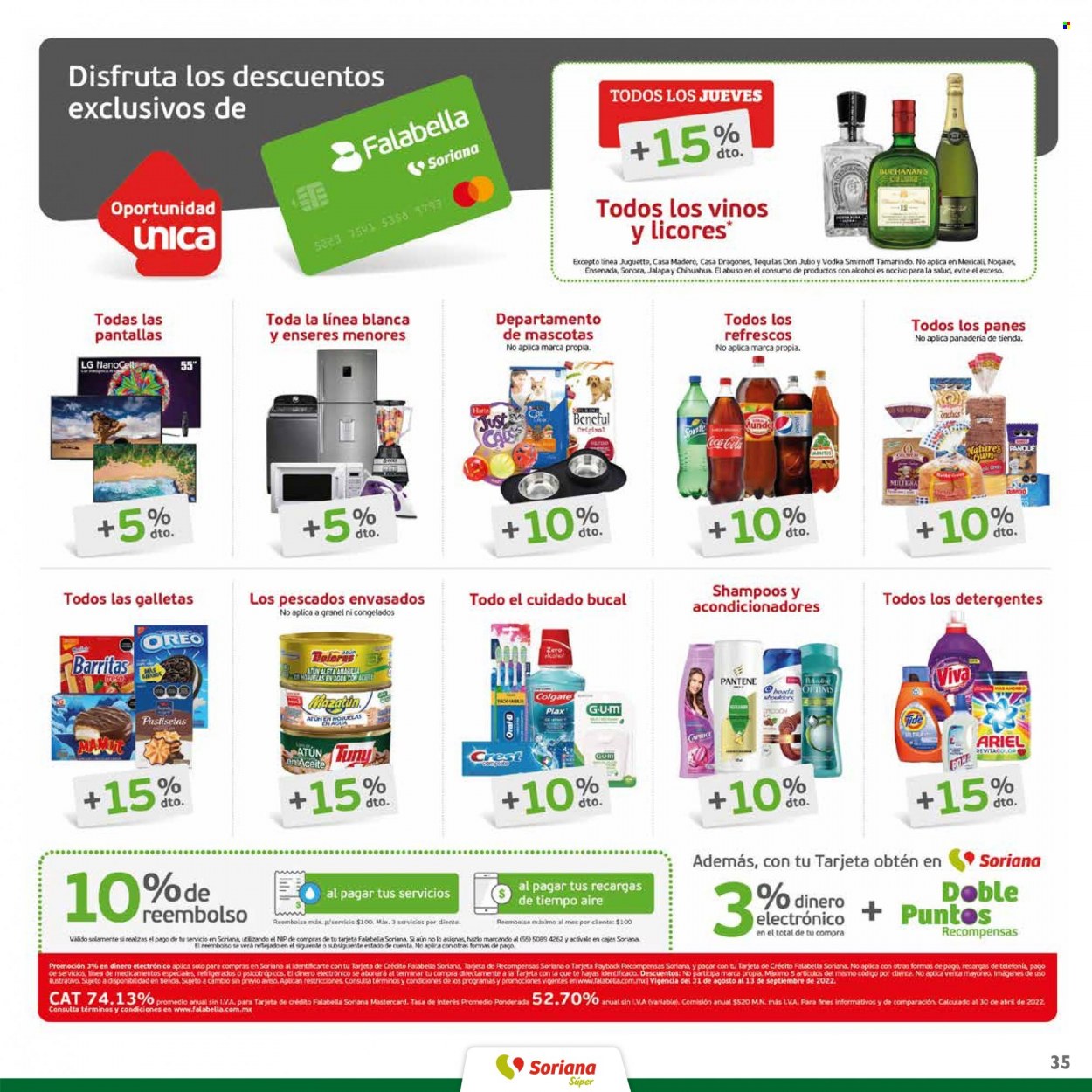 Catálogo Soriana Súper - 31.8.2022 - 13.9.2022. Página 35