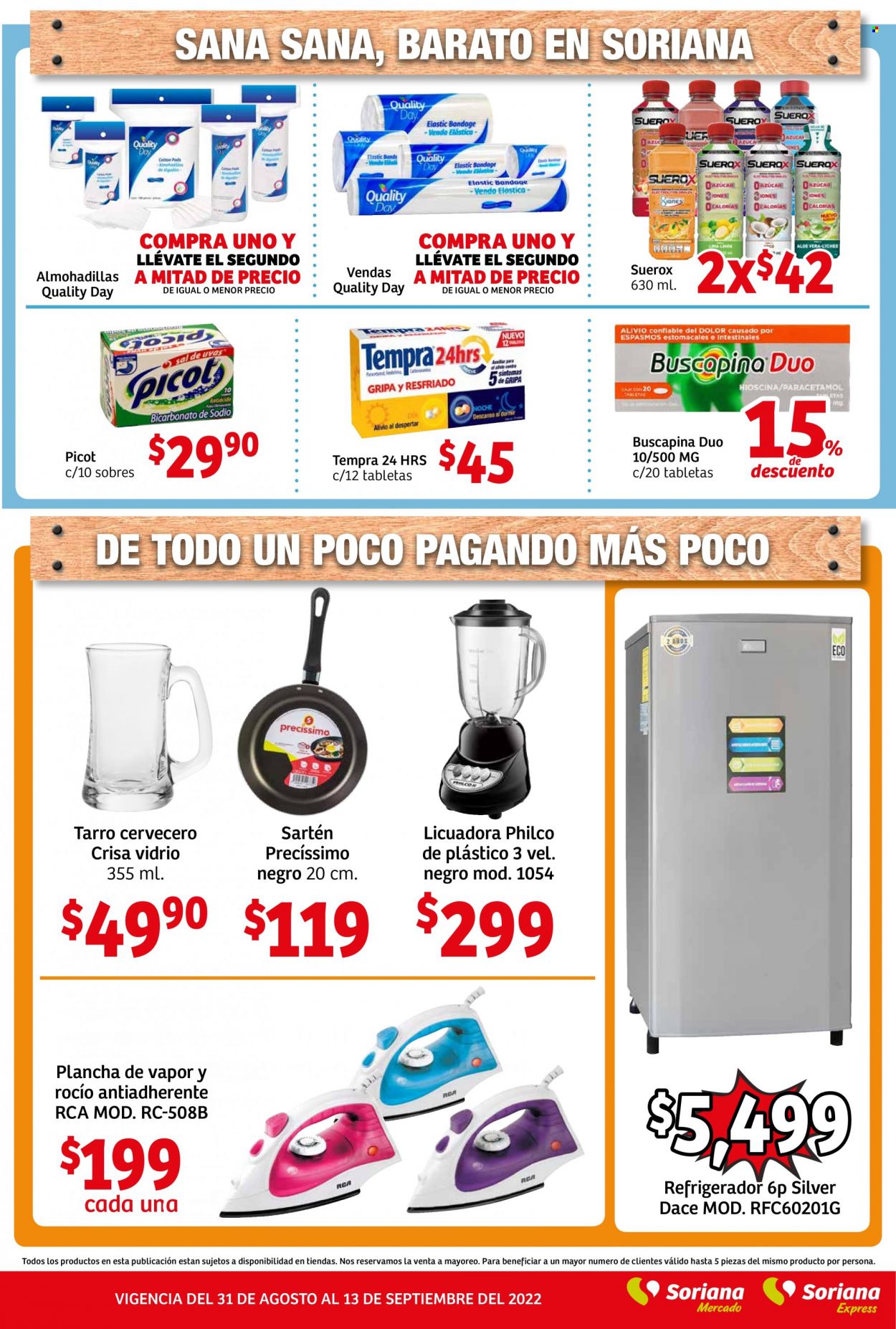 Catálogo Soriana - 31.8.2022 - 13.9.2022. Página 10