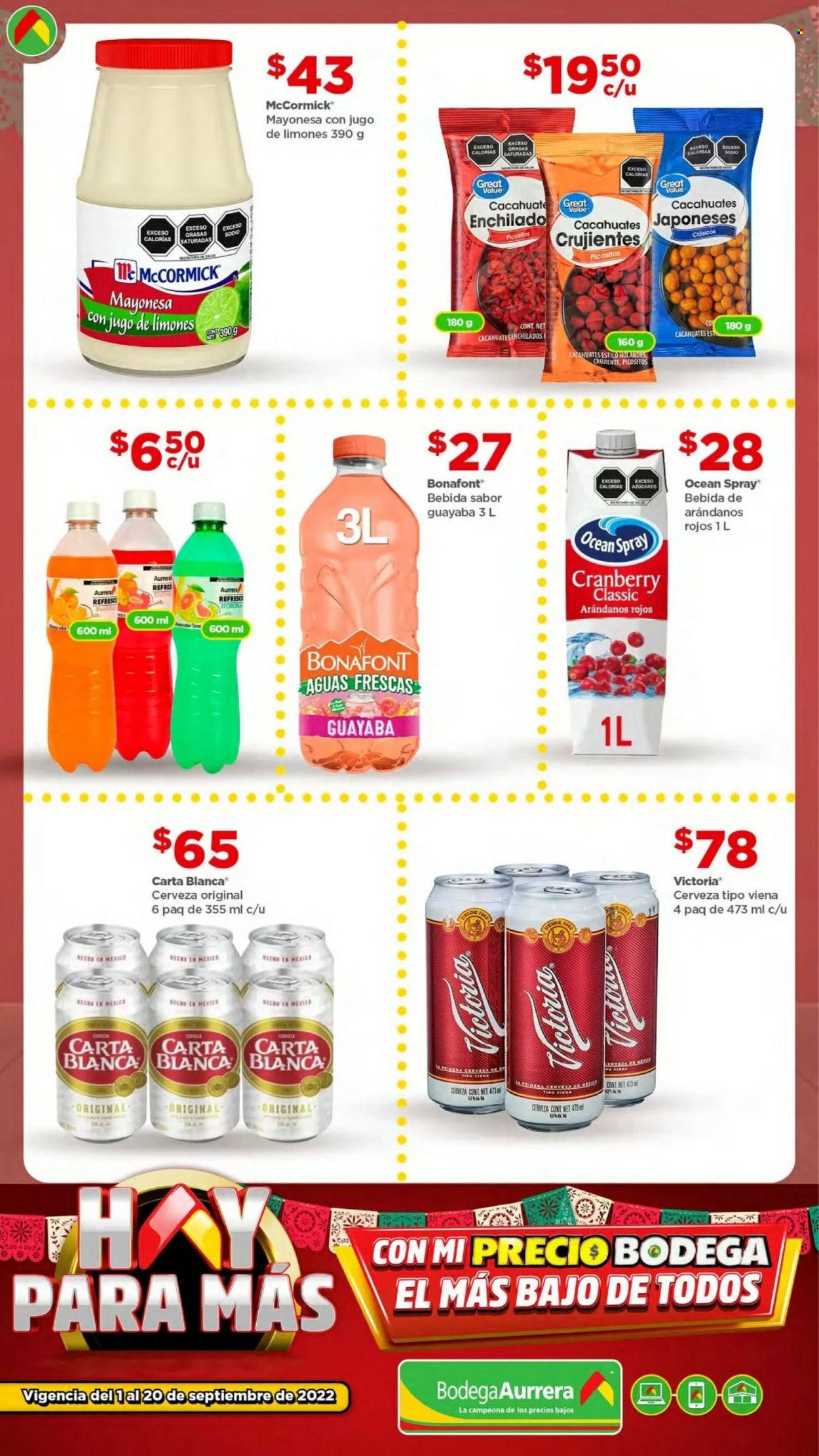 Catálogo Bodega Aurrerá - 1.9.2022 - 20.9.2022. Página 3