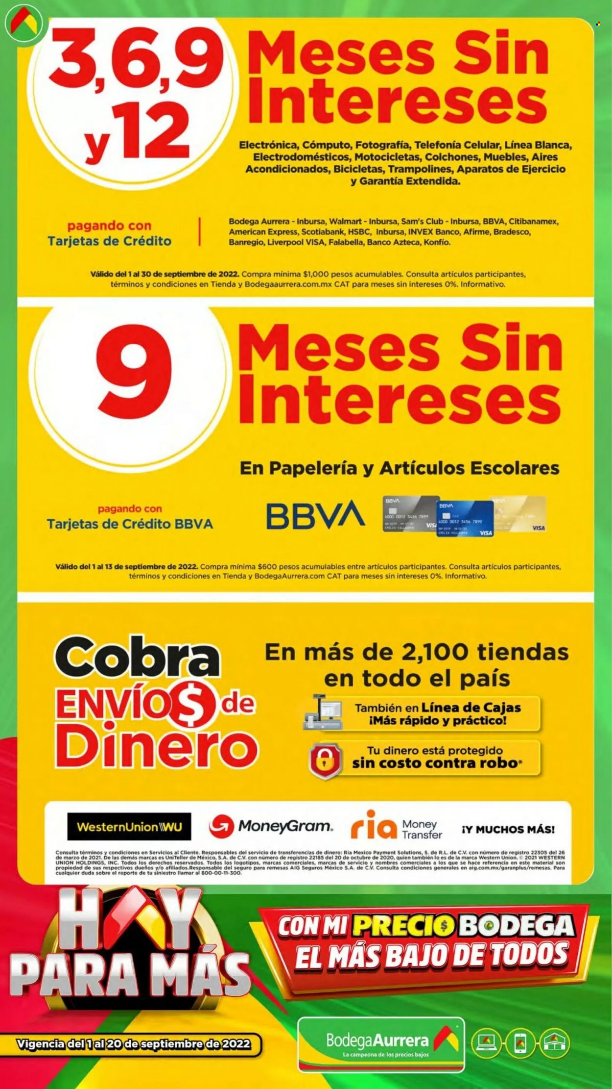 Catálogo Bodega Aurrerá - 1.9.2022 - 20.9.2022. Página 23