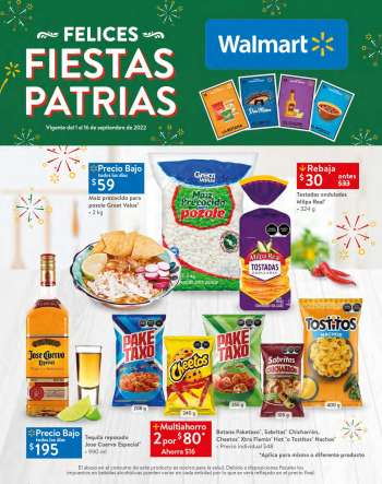 Folleto actual Walmart - 1.9.2022 - 16.9.2022.
