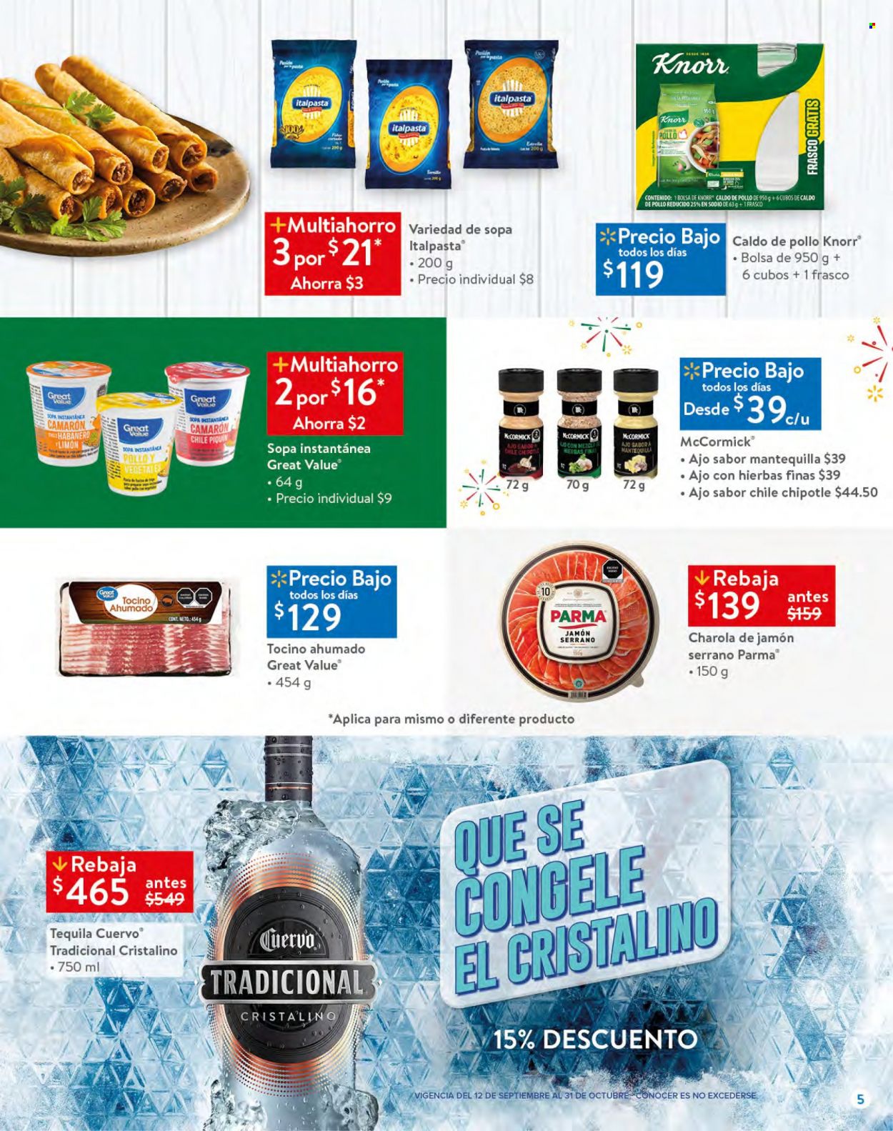Catálogo Walmart - 1.9.2022 - 16.9.2022. Página 5