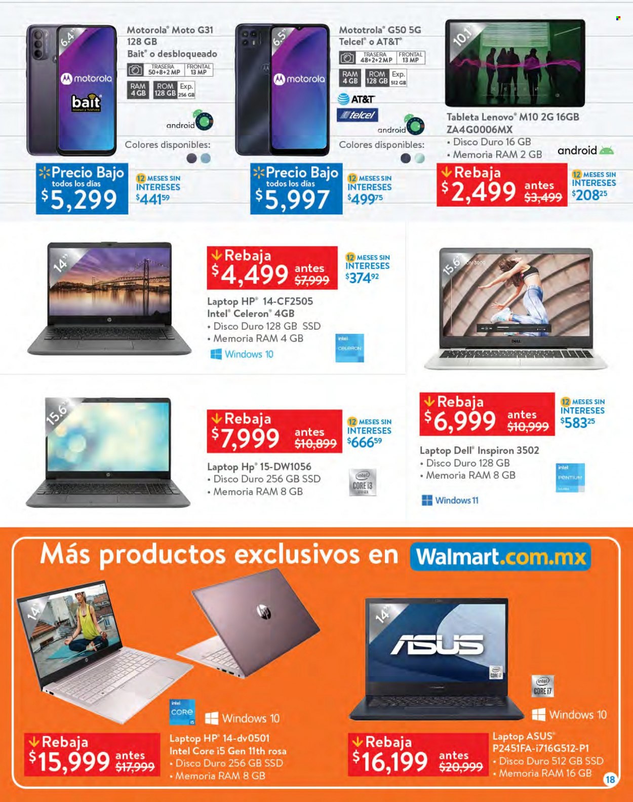Catálogo Walmart - 1.9.2022 - 16.9.2022. Página 18