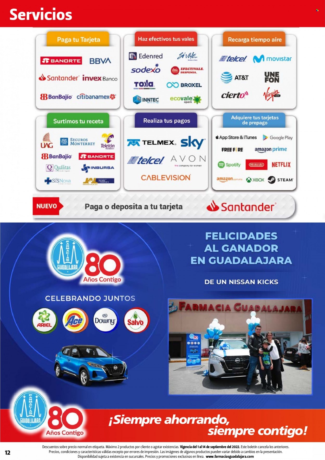 Catálogo Farmacias Guadalajara - 1.9.2022 - 14.9.2022. Página 12