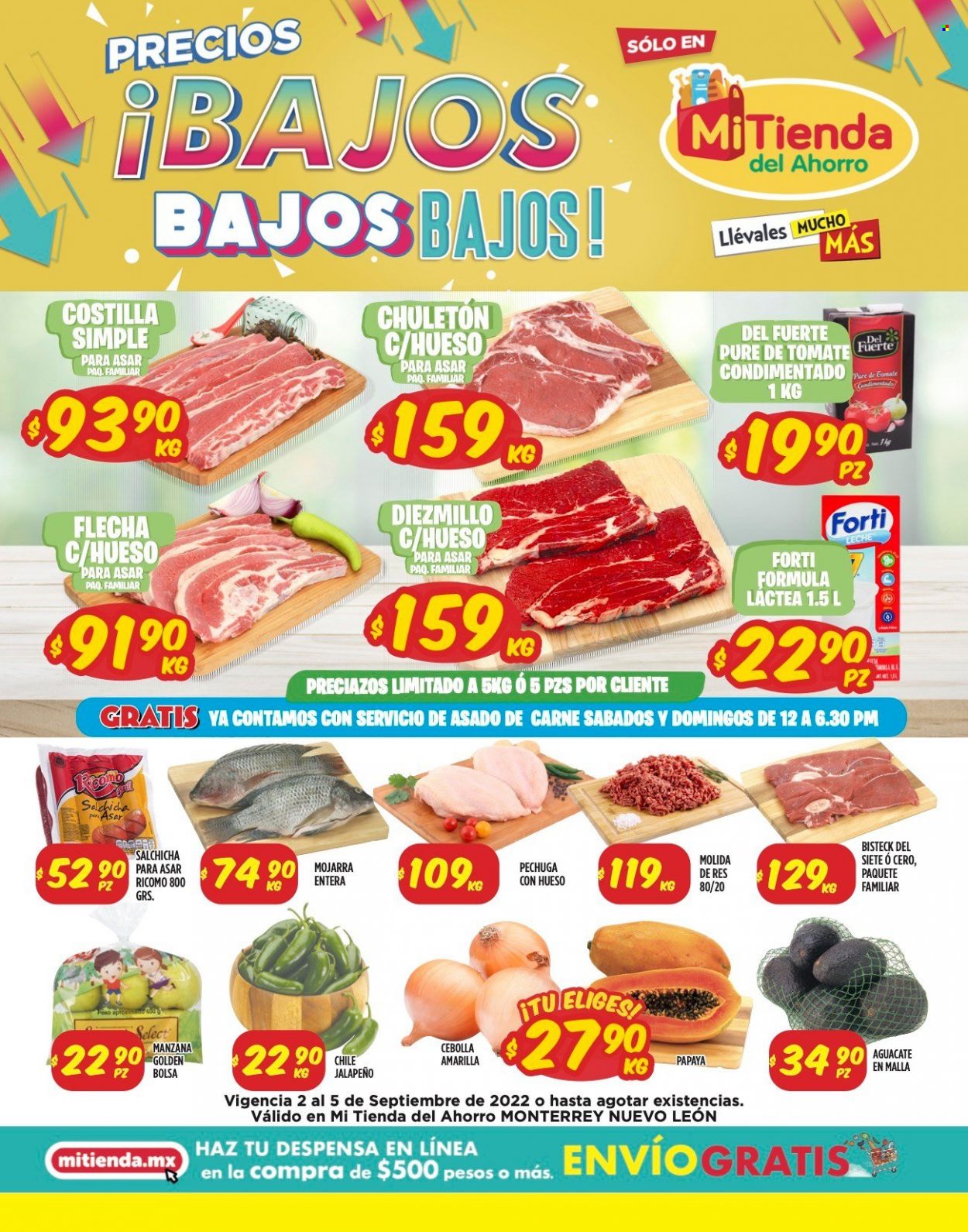 Catálogo Mi Tienda de Ahorro - 2.9.2022 - 5.9.2022. Página 1