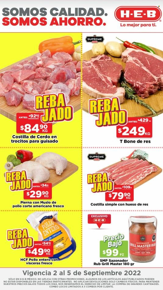 Catálogo H-E-B - 2.9.2022 - 5.9.2022. Página 1