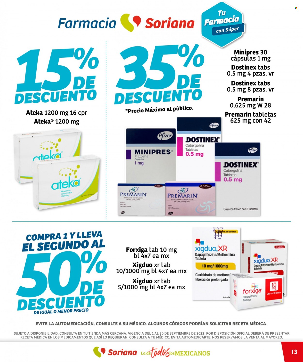 Catálogo Soriana Híper - 1.9.2022 - 30.9.2022. Página 13