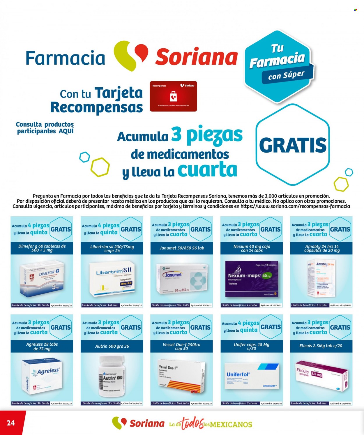 Catálogo Soriana Híper - 1.9.2022 - 30.9.2022. Página 24
