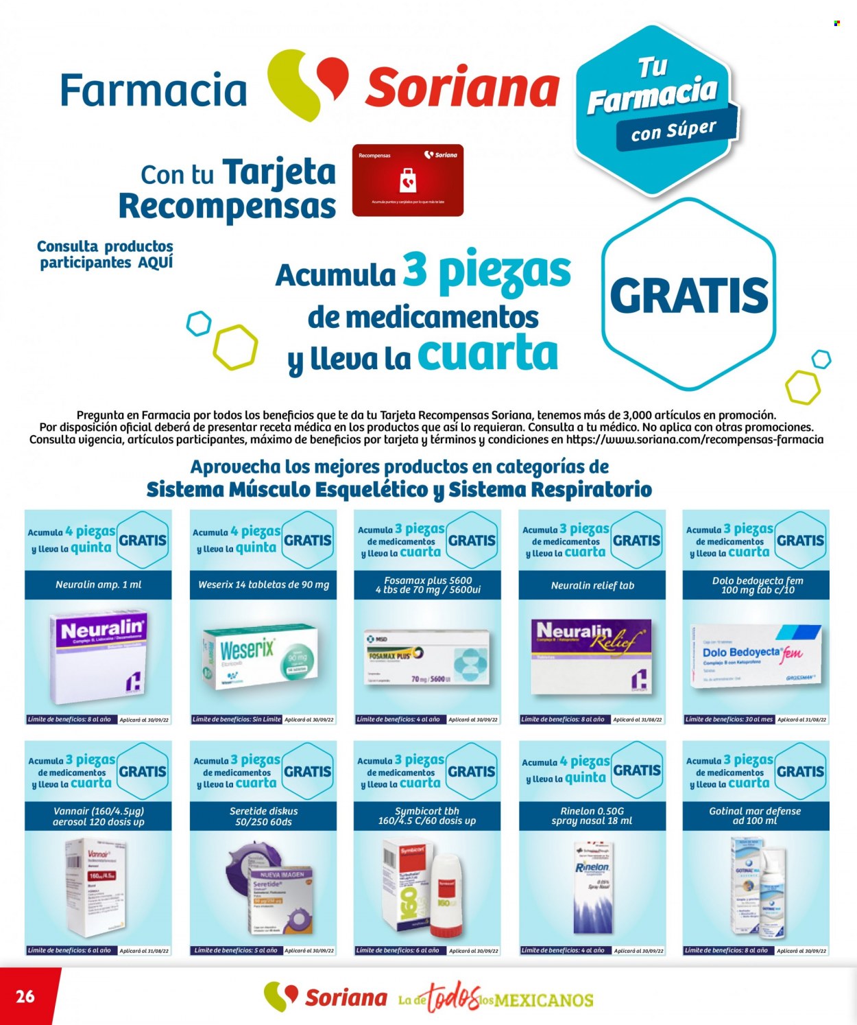Catálogo Soriana Híper - 1.9.2022 - 30.9.2022. Página 26