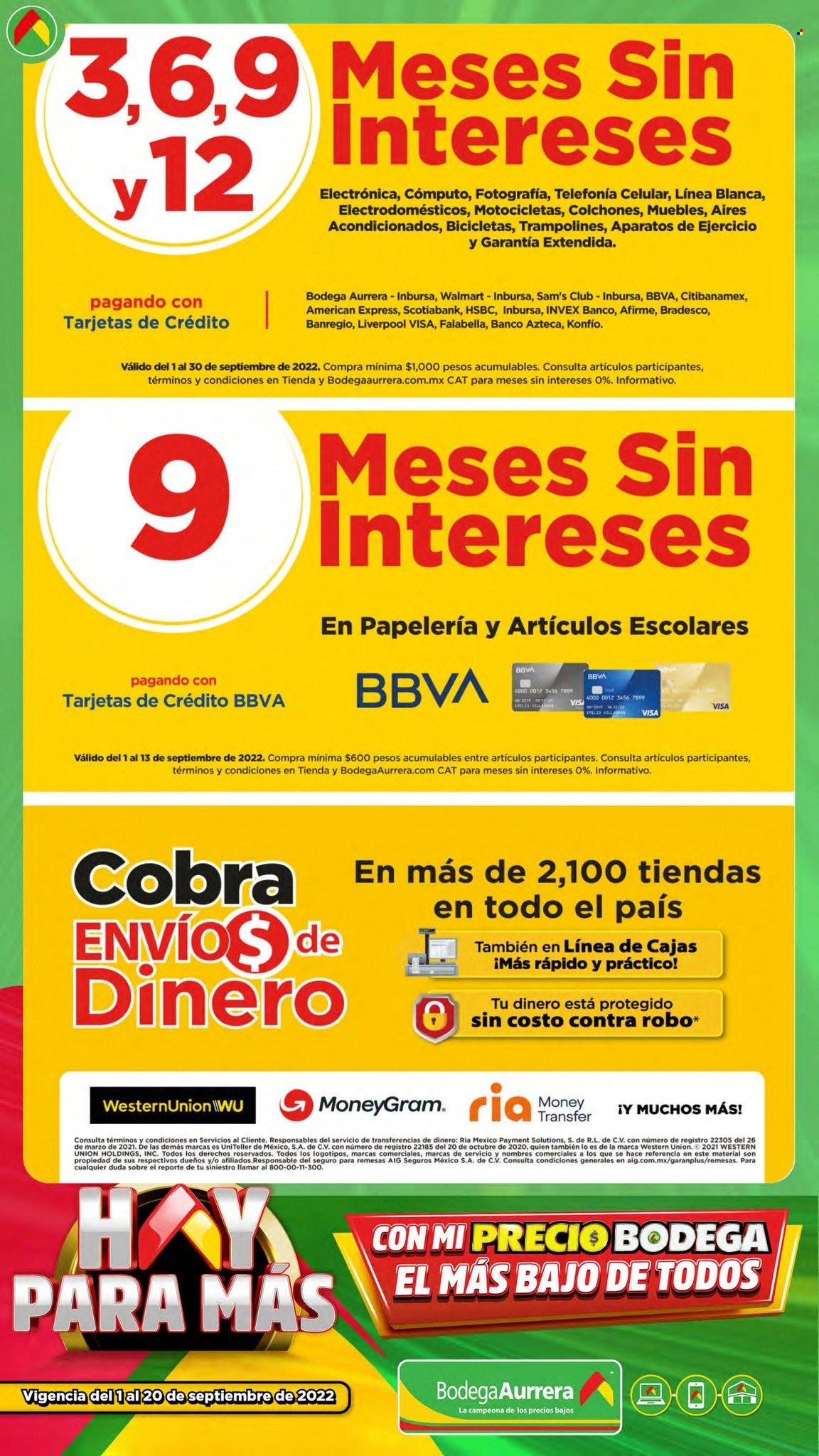 Catálogo Bodega Aurrerá - 1.9.2022 - 20.9.2022. Página 8