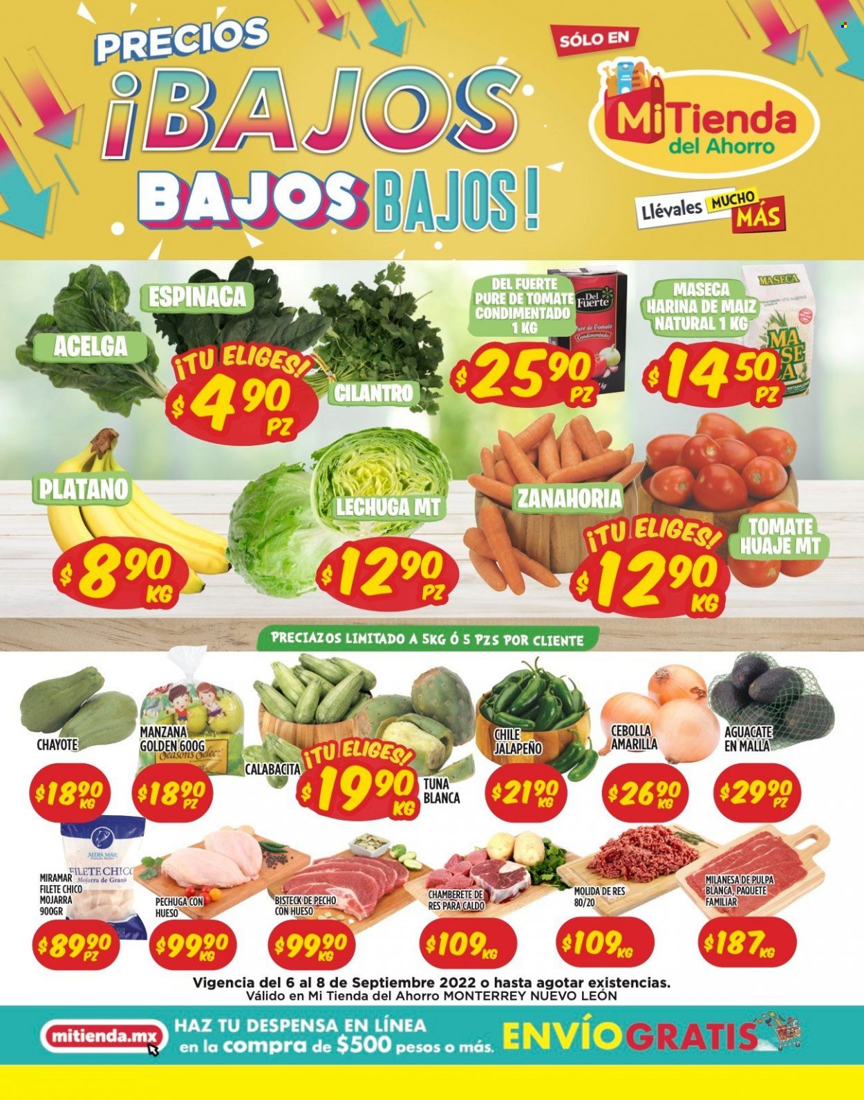 Catálogo Mi Tienda de Ahorro - 6.9.2022 - 8.9.2022. Página 1