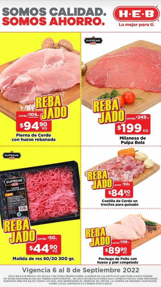 Catálogo H-E-B - 6.9.2022 - 8.9.2022. Página 1