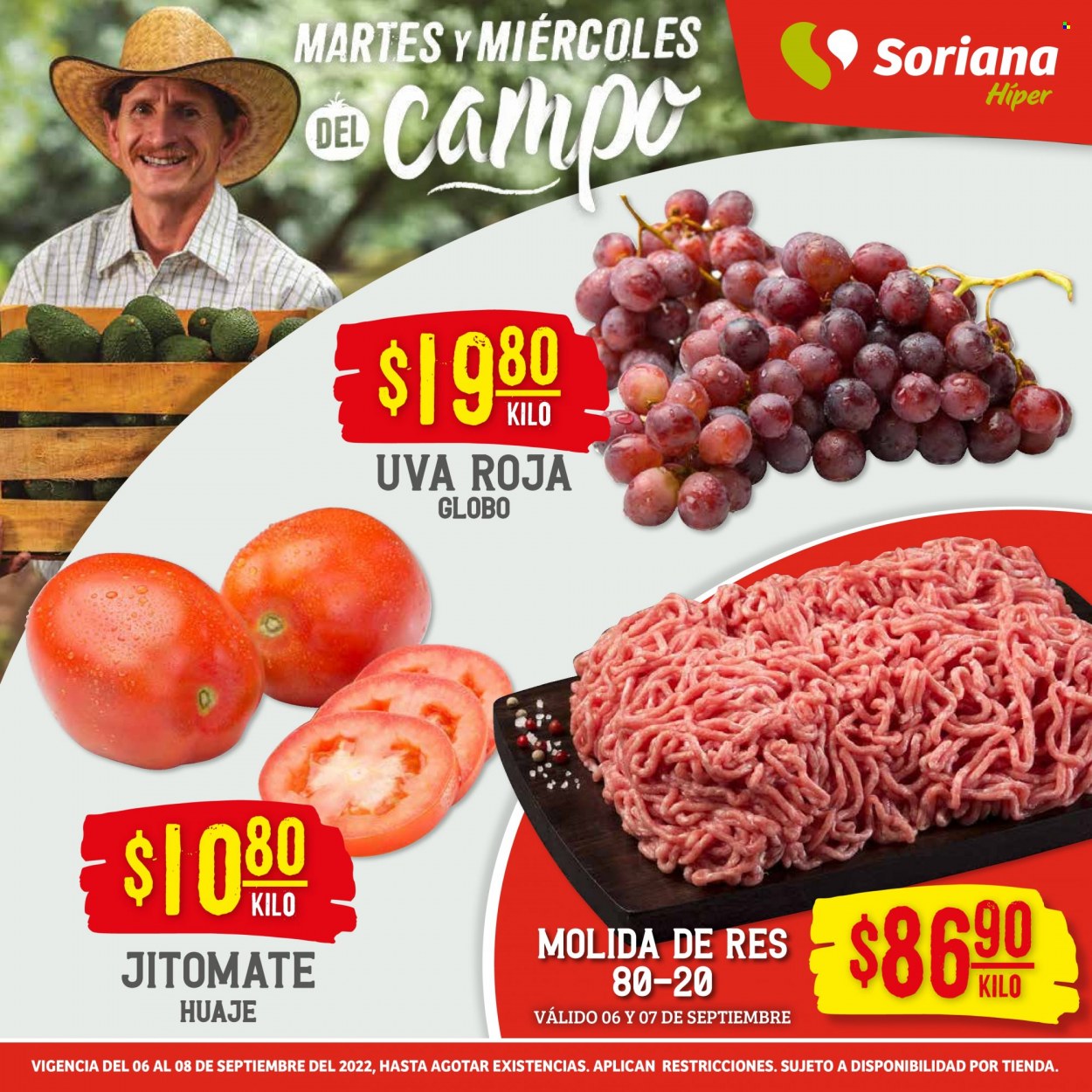 Catálogo Soriana Híper - 6.9.2022 - 8.9.2022. Página 1