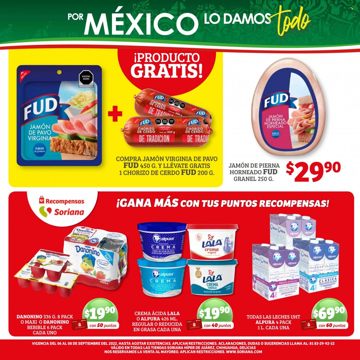 Catálogo Soriana Híper - 6.9.2022 - 8.9.2022. Página 4