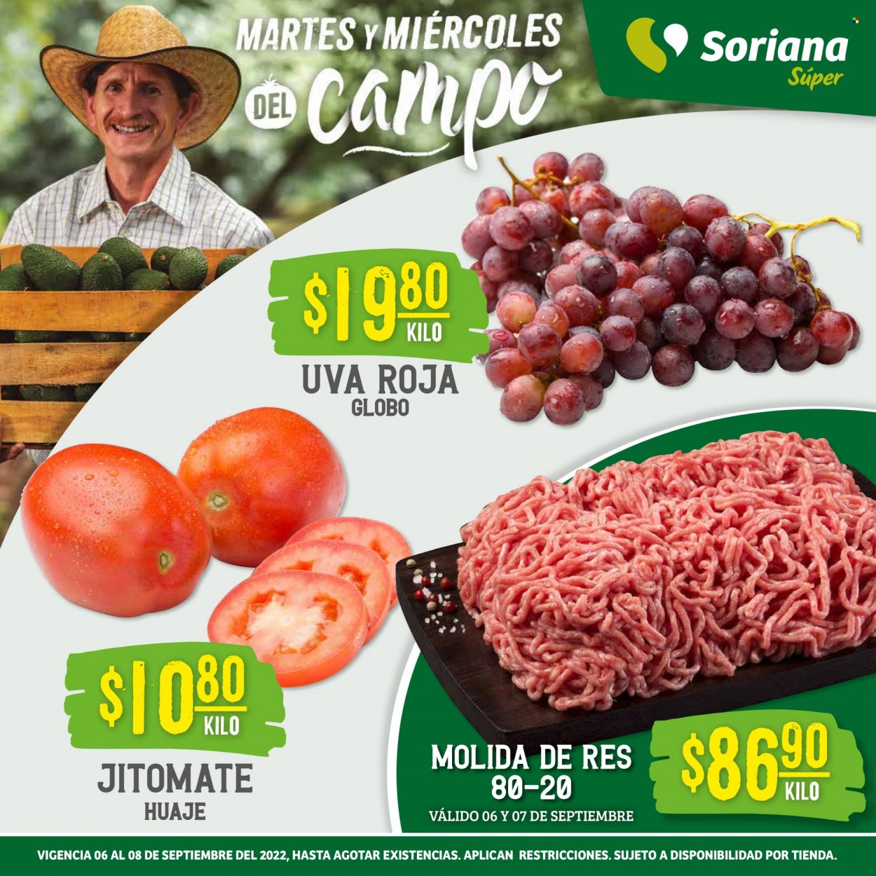 Catálogo Soriana Súper - 6.9.2022 - 8.9.2022. Página 1