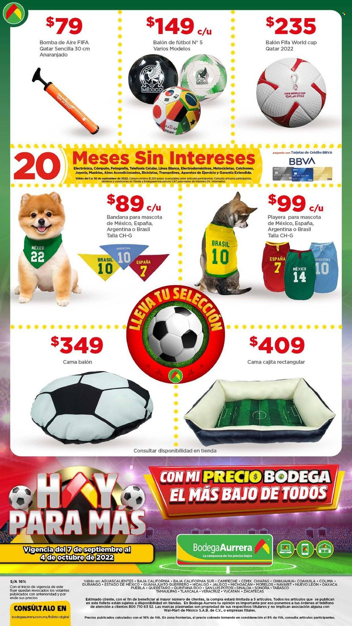 Catálogo Bodega Aurrerá - 7.9.2022 - 4.10.2022. Página 5