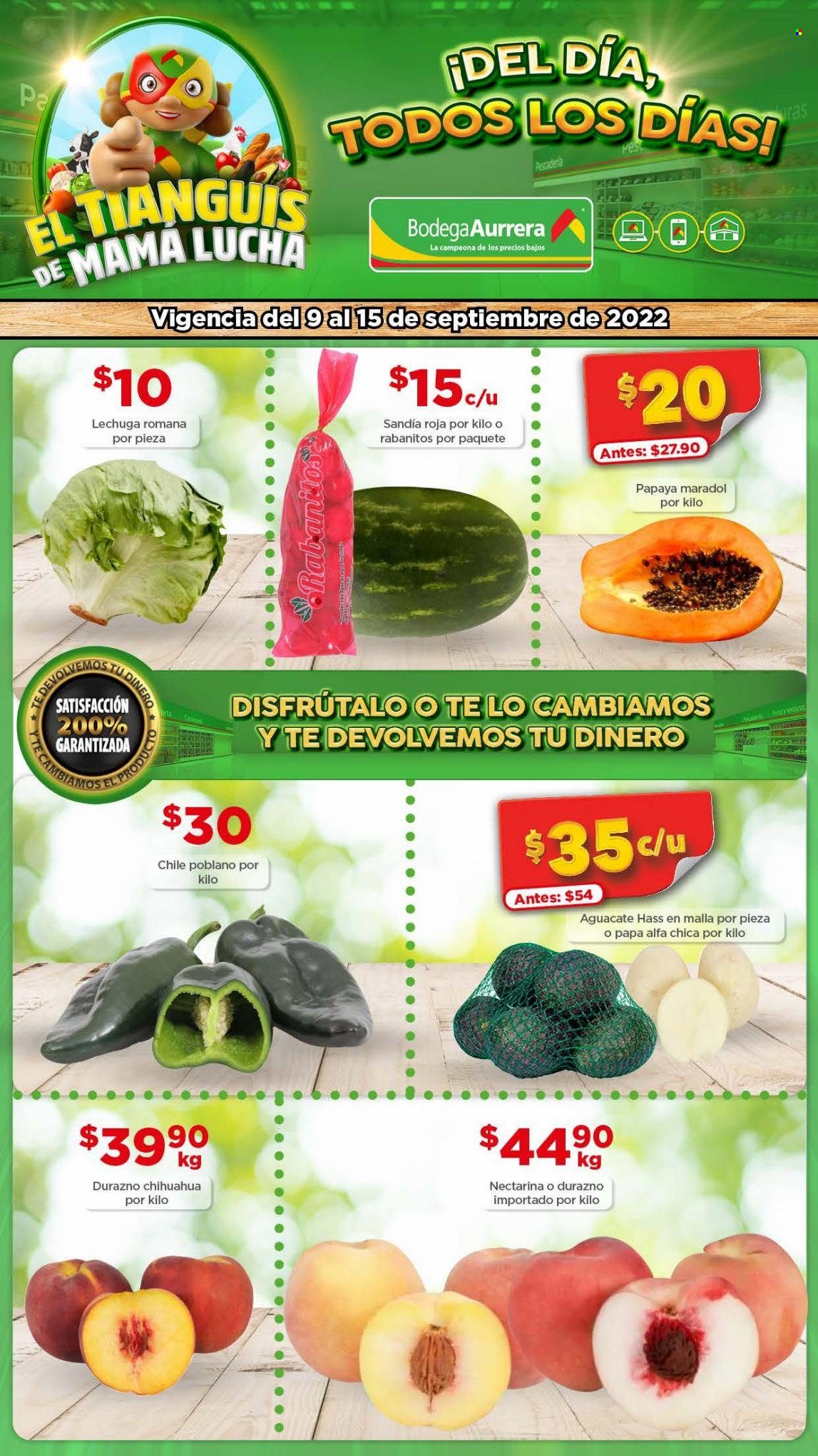 Catálogo Bodega Aurrerá - 9.9.2022 - 15.9.2022. Página 2