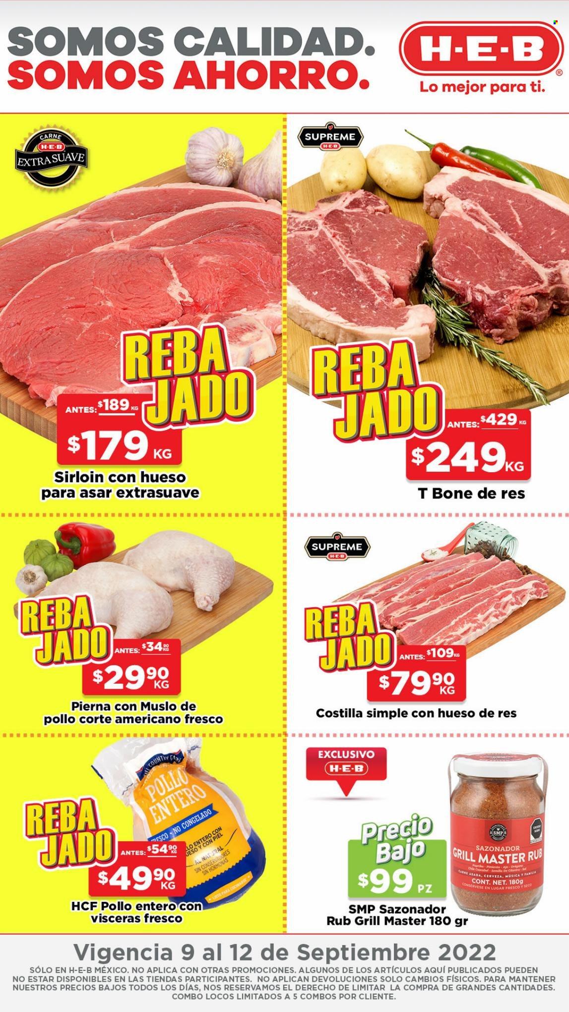 Catálogo H-E-B - 9.9.2022 - 12.9.2022. Página 1