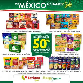 Folleto actual Soriana Súper - 9.9.2022 - 12.9.2022.