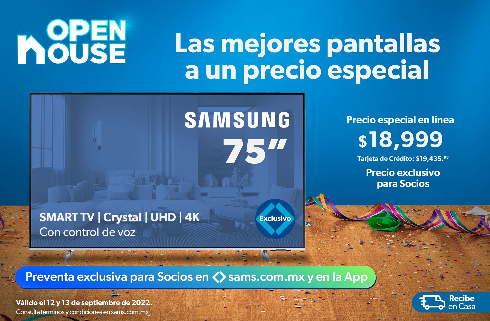 Catálogo Sam's Club - 12.9.2022 - 13.9.2022. Página 1