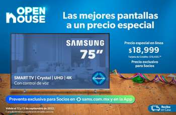 Folleto actual Sam's Club - 12.9.2022 - 13.9.2022.