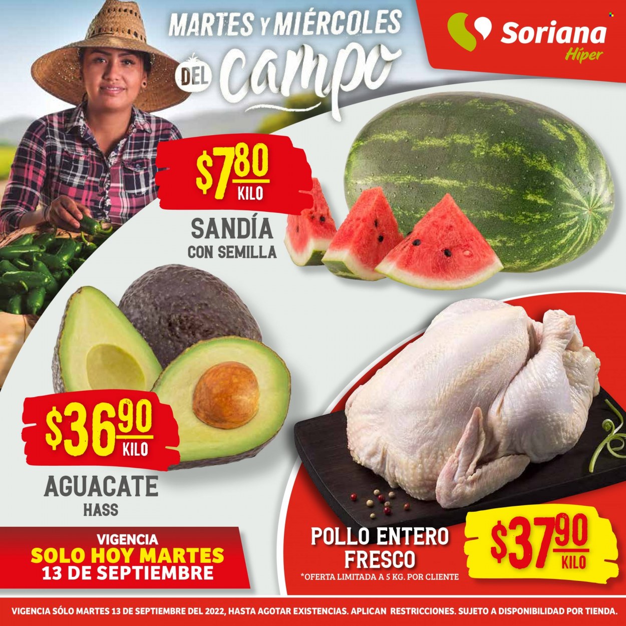 Catálogo Soriana Híper - 13.9.2022 - 13.9.2022. Página 1