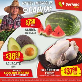 Folleto actual Soriana Híper - 13.9.2022 - 13.9.2022.