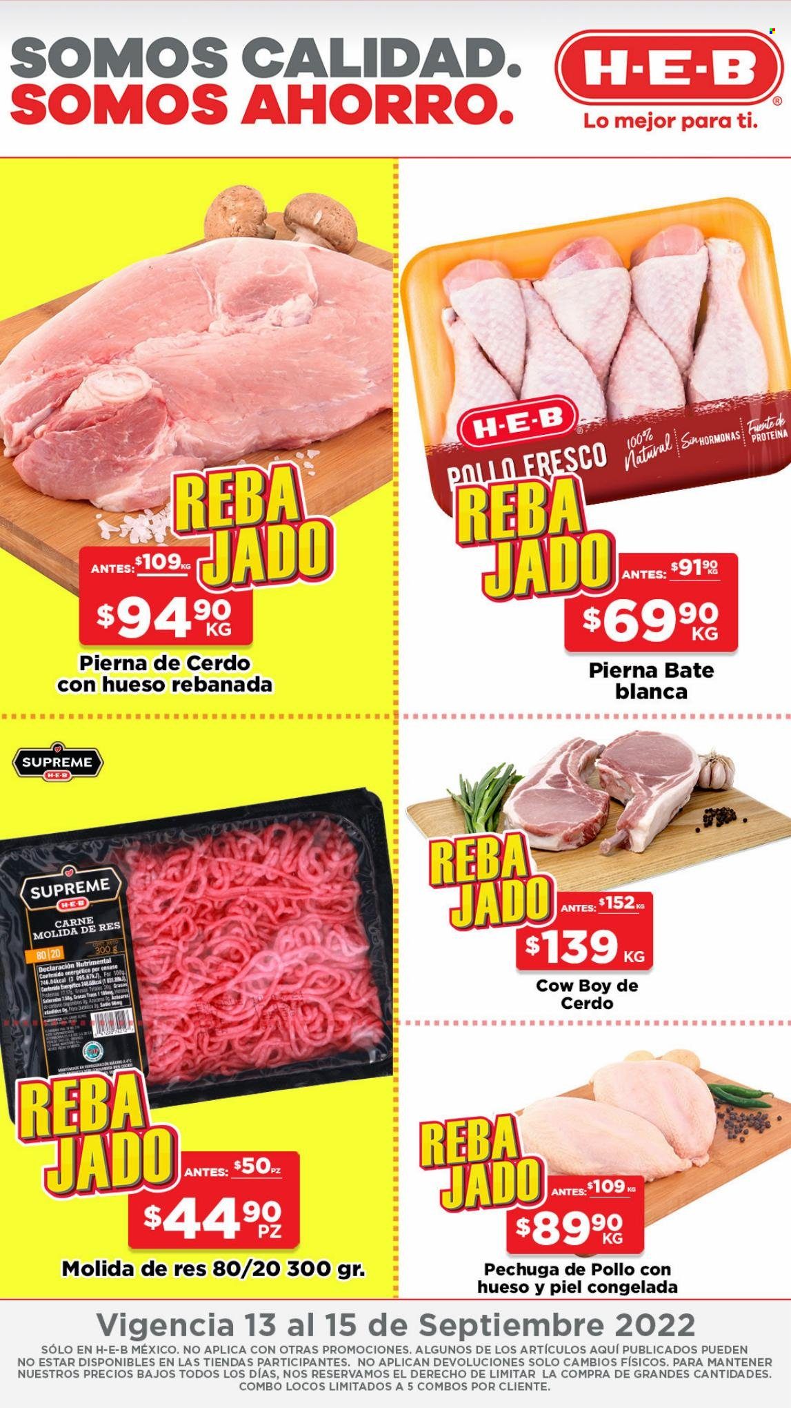 Catálogo H-E-B - 13.9.2022 - 15.9.2022. Página 1