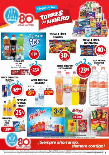 Folleto actual Farmacias Guadalajara - 15.9.2022 - 30.9.2022.
