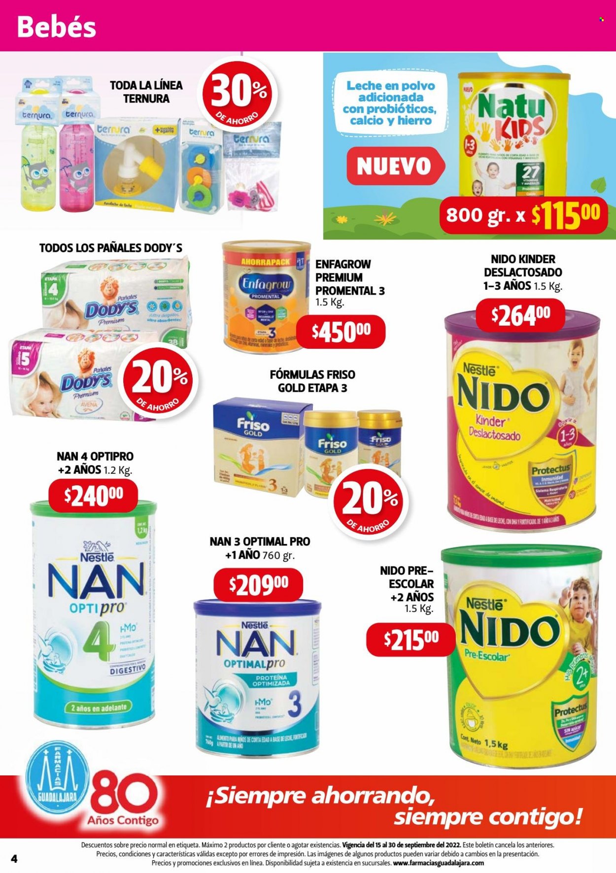Catálogo Farmacias Guadalajara - 15.9.2022 - 30.9.2022. Página 4
