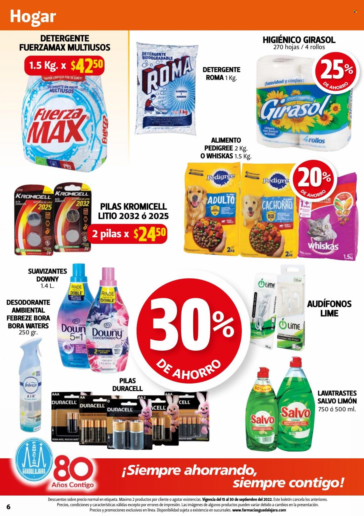 Catálogo Farmacias Guadalajara - 15.9.2022 - 30.9.2022. Página 6