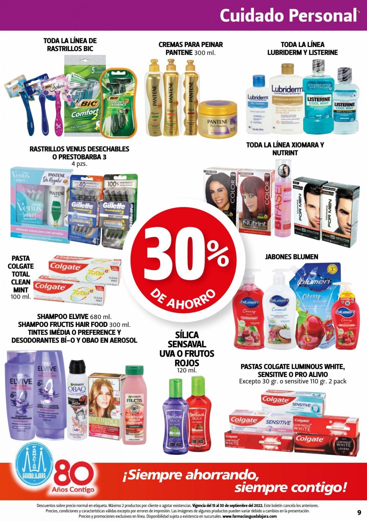 Catálogo Farmacias Guadalajara - 15.9.2022 - 30.9.2022. Página 9
