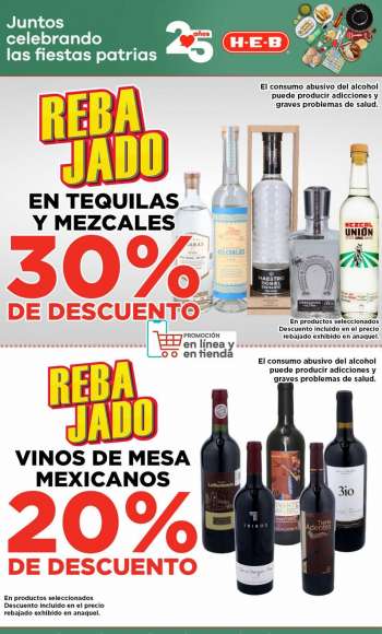 Folleto actual H-E-B - 16.9.2022 - 19.9.2022.