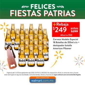 Folleto actual Walmart - 1.9.2022 - 30.9.2022.