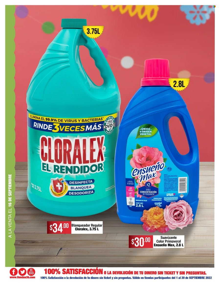 Catálogo Tiendas 3B - 1.9.2022 - 30.9.2022. Página 10