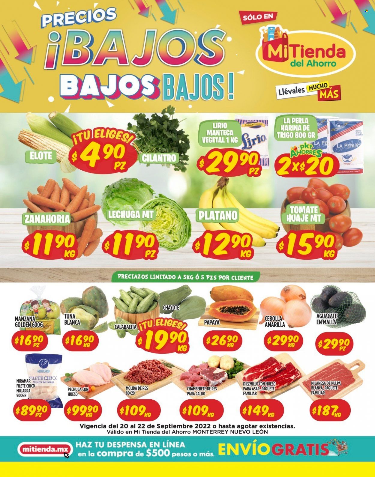 Catálogo Mi Tienda de Ahorro - 20.9.2022 - 22.9.2022. Página 1