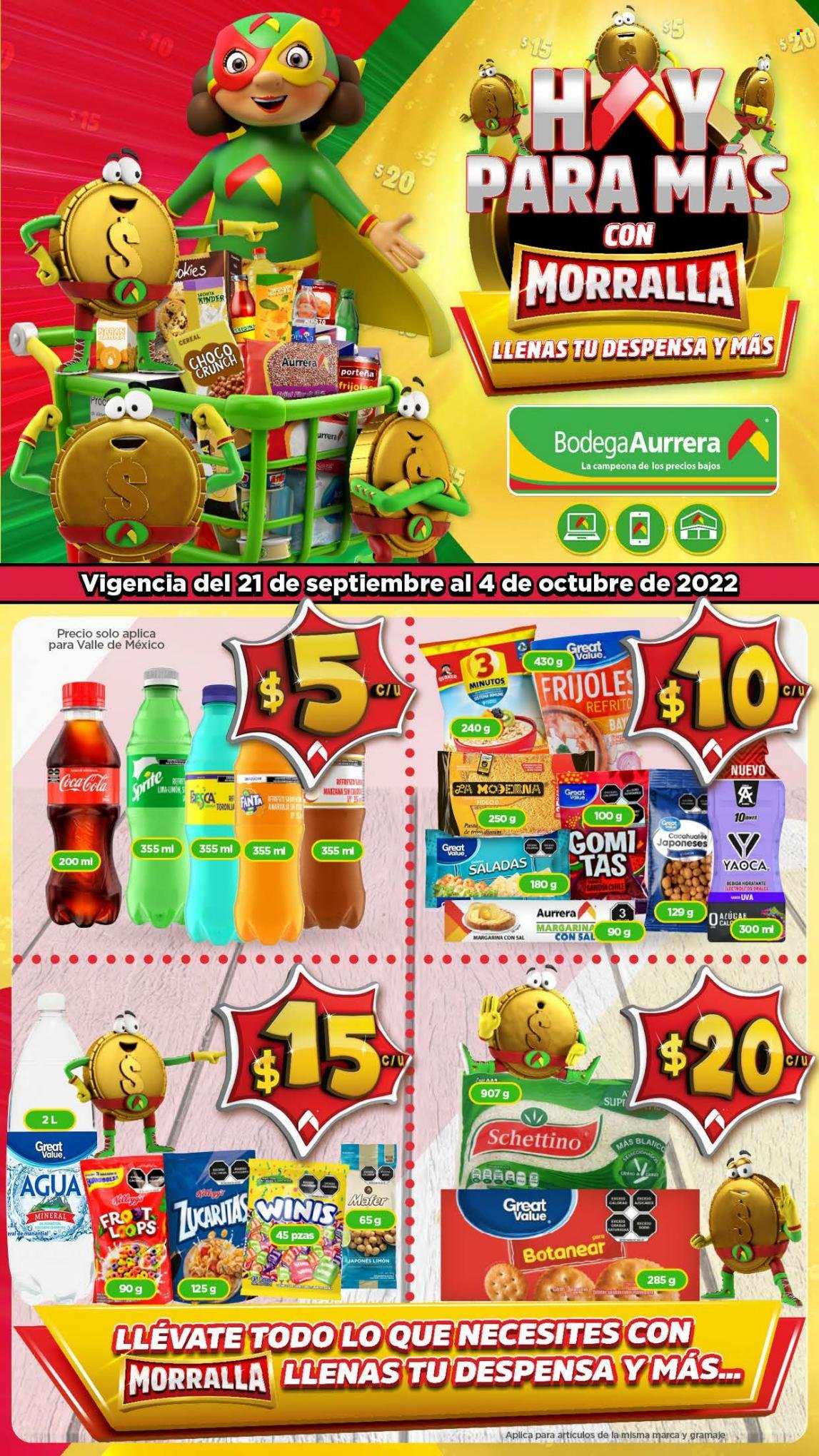 Catálogo Bodega Aurrerá - 21.9.2022 - 4.10.2022. Página 1