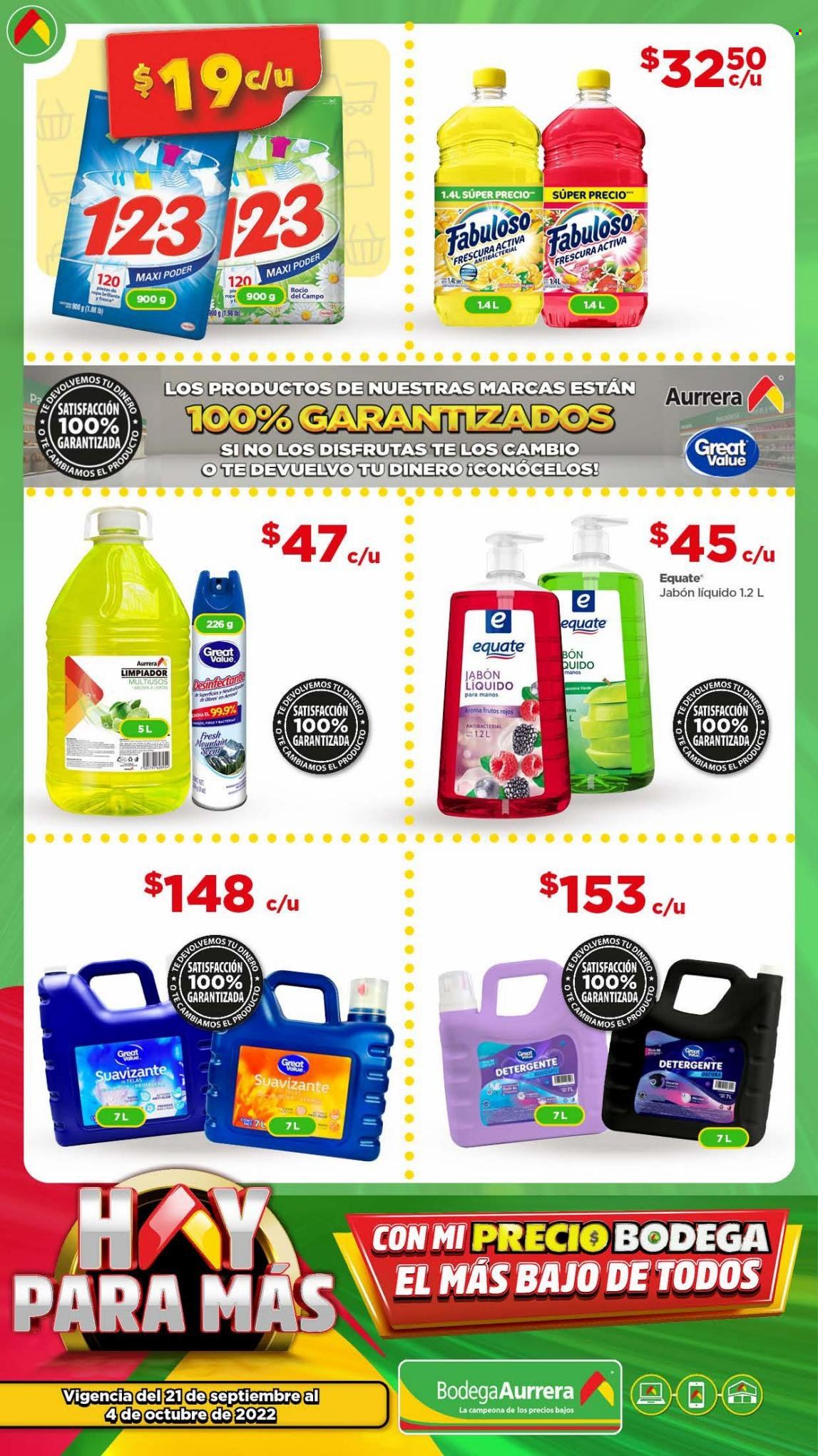 Catálogo Bodega Aurrerá - 21.9.2022 - 4.10.2022. Página 20