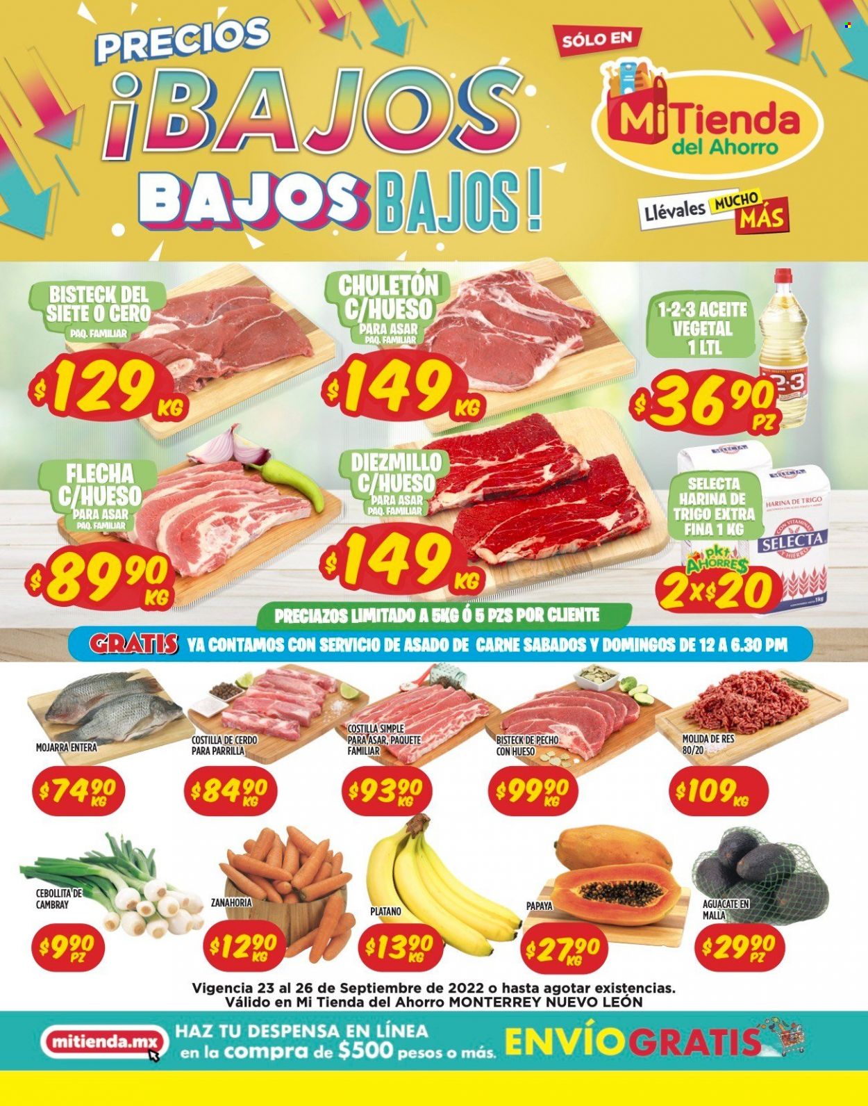 Catálogo Mi Tienda de Ahorro - 23.9.2022 - 26.9.2022. Página 1